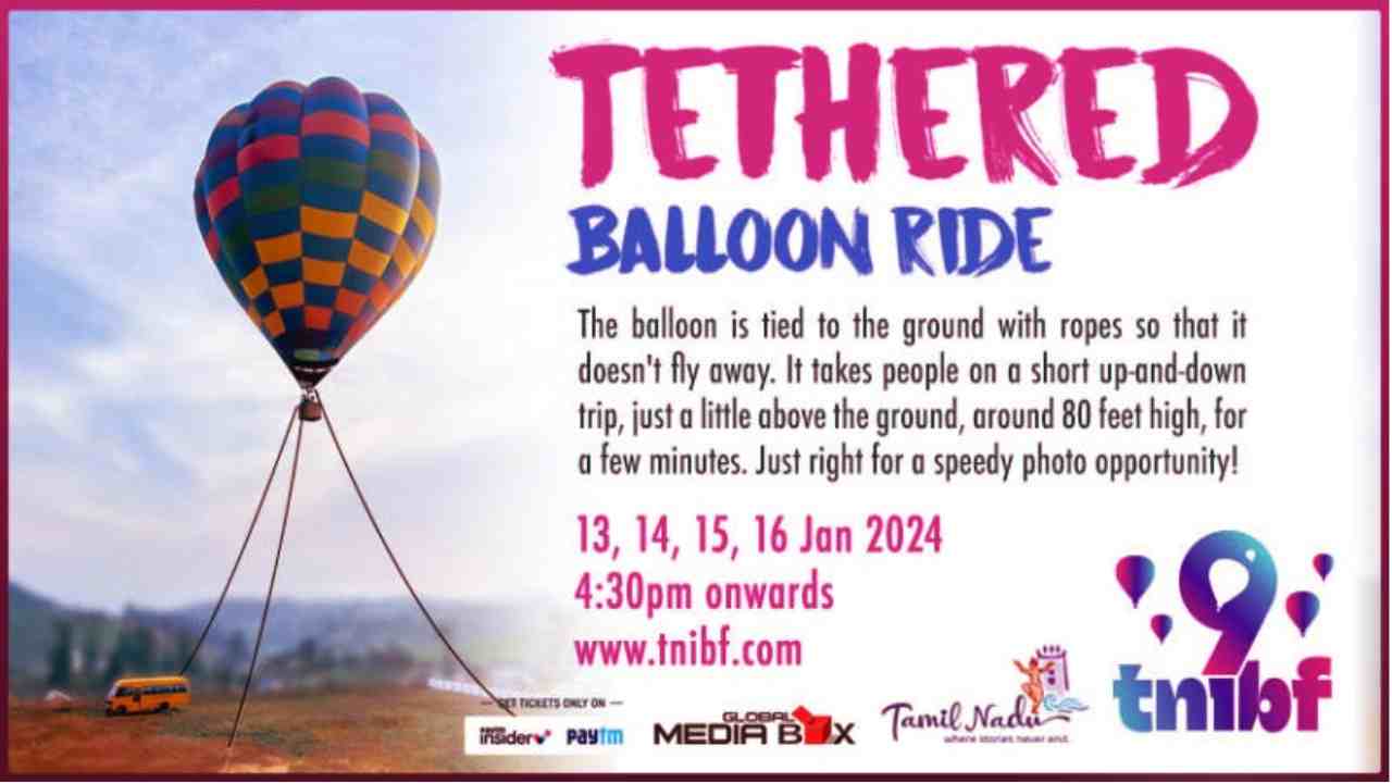 Balloon Tethered Experience Pollachi 2023 Tickets, Pricing, and Online Booking