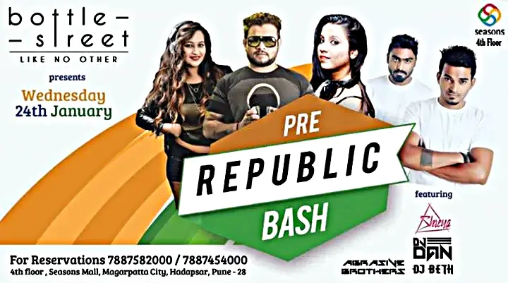 Pre Republic Bash Tickets, Pricing, and Online Booking 2024