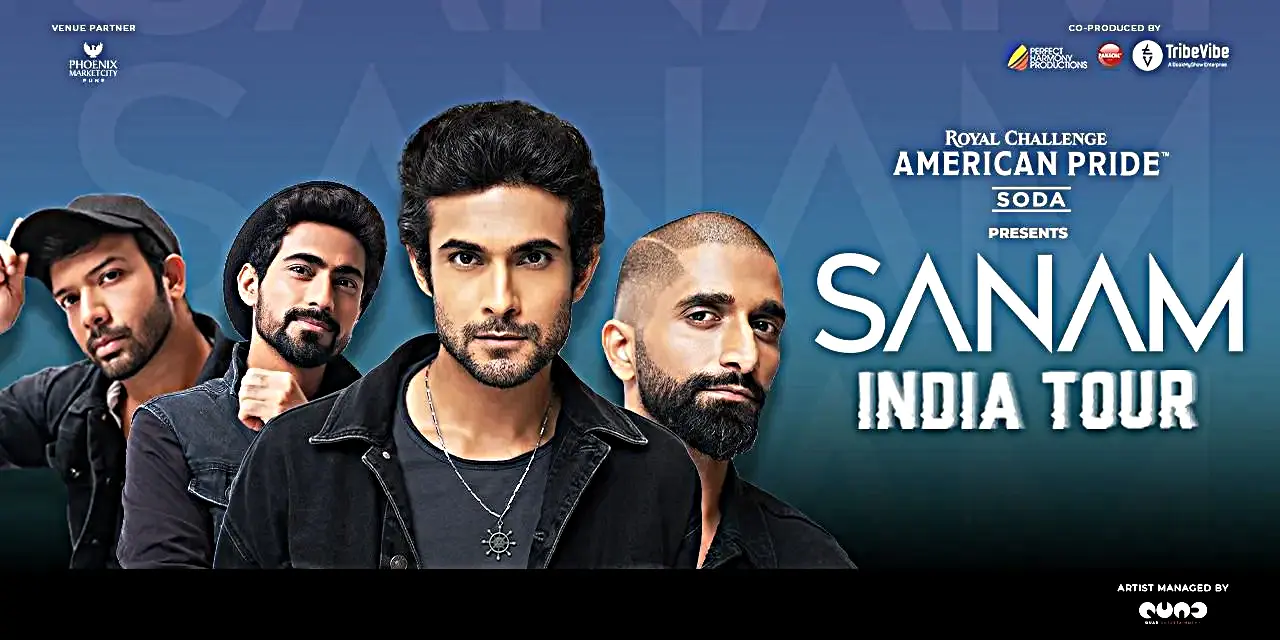 SANAM BAND Tickets, Live Concert Pune 2024, Pricing, And Online Booking