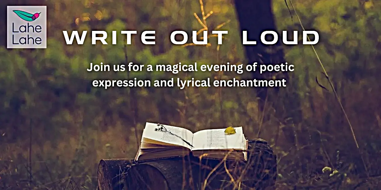 Write Out loud (Poetry Evening) 2024 Tickets, Pricing, and Online Booking
